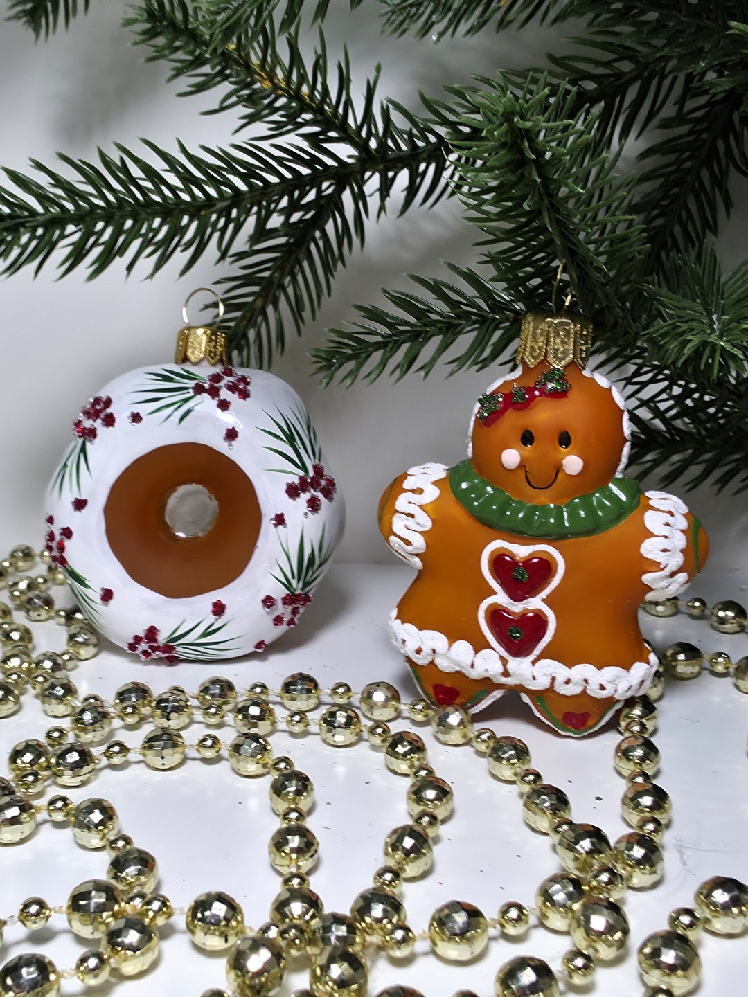 фото Набор ёлочных игрушек Два пряника