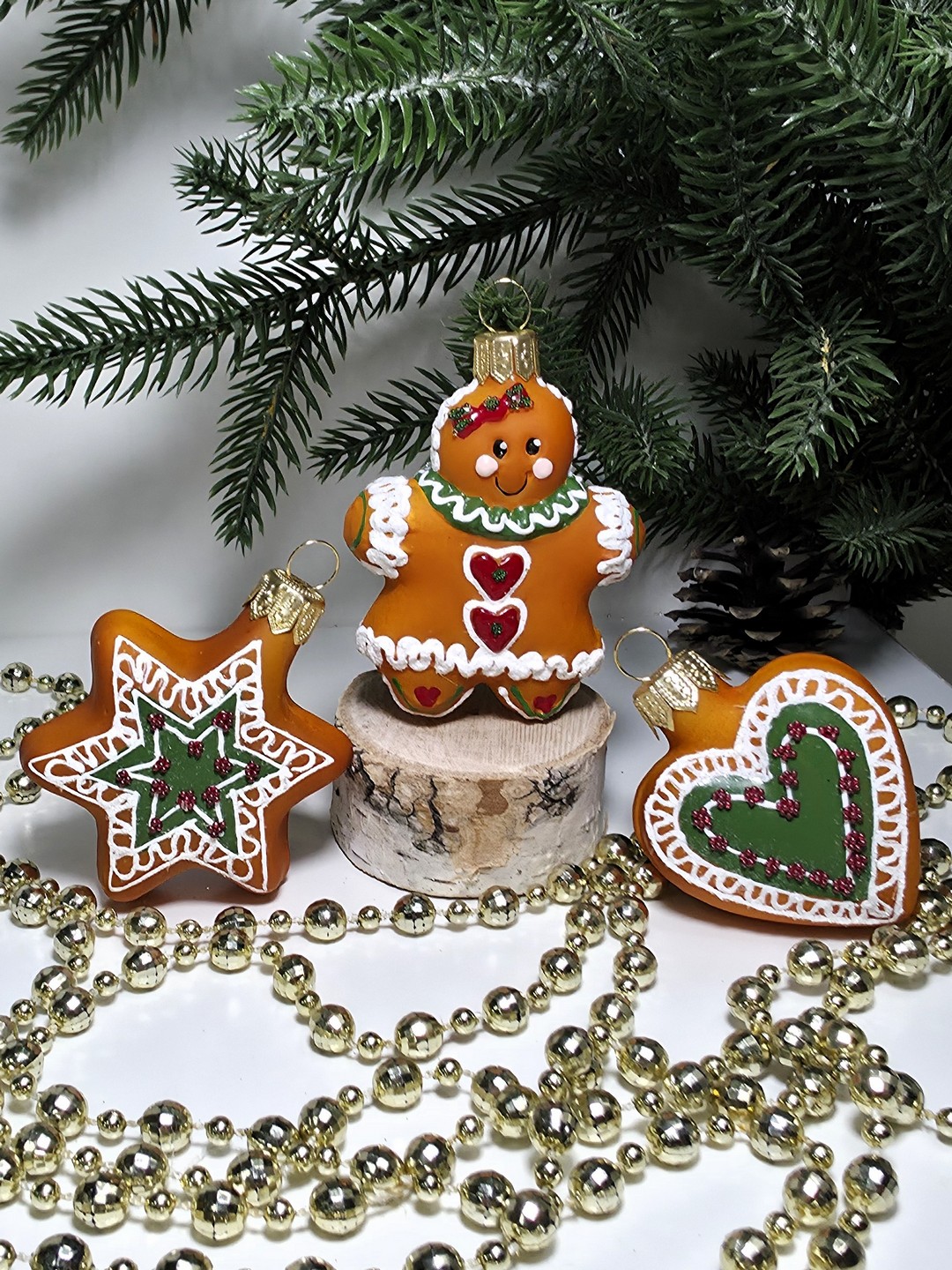 фото Набор ёлочных игрушек Три пряника