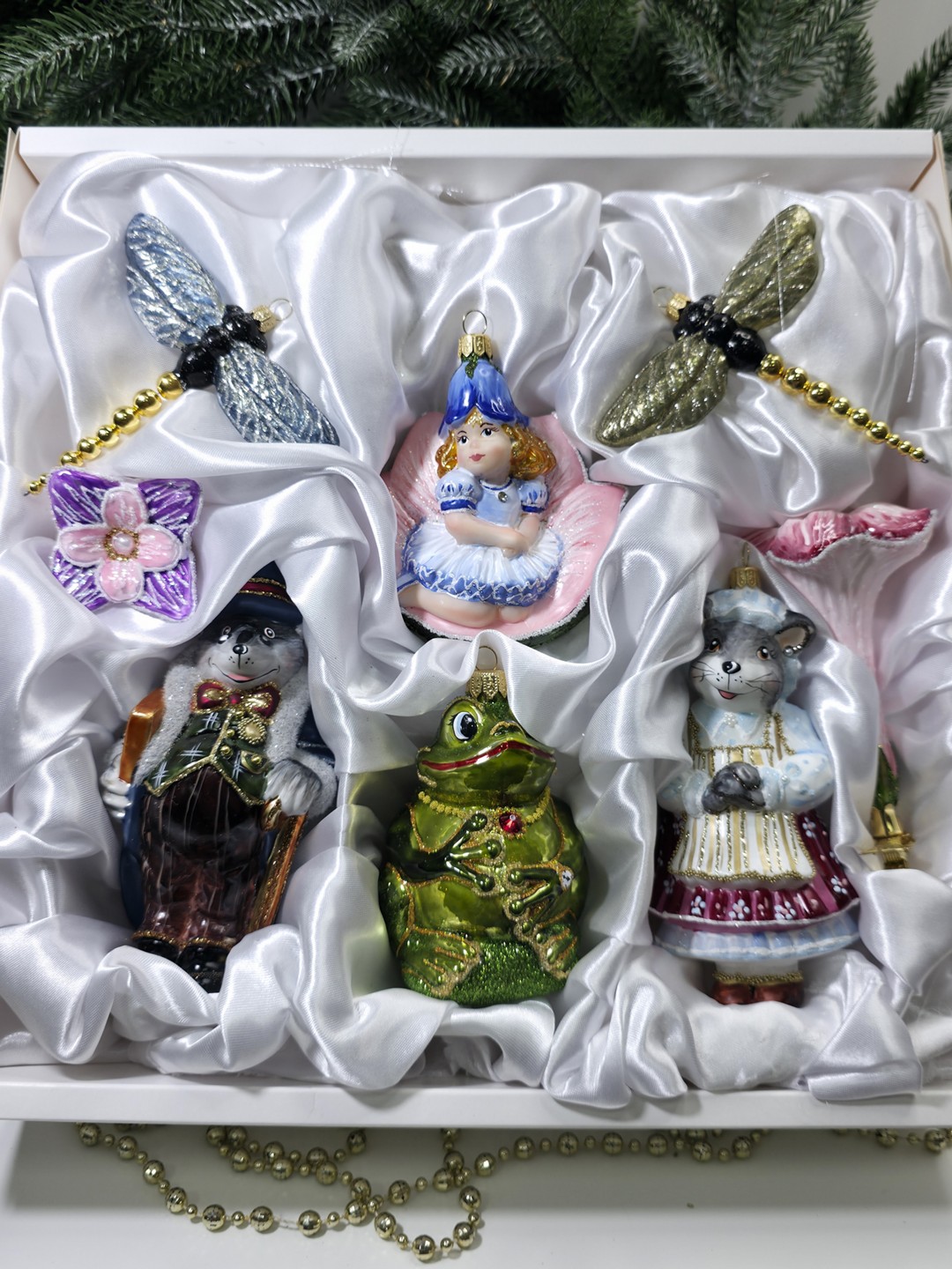 фото Набор ёлочных игрушек Дюймовочка