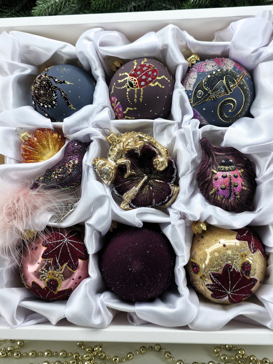 фото Набор ёлочных игрушек Саламандра