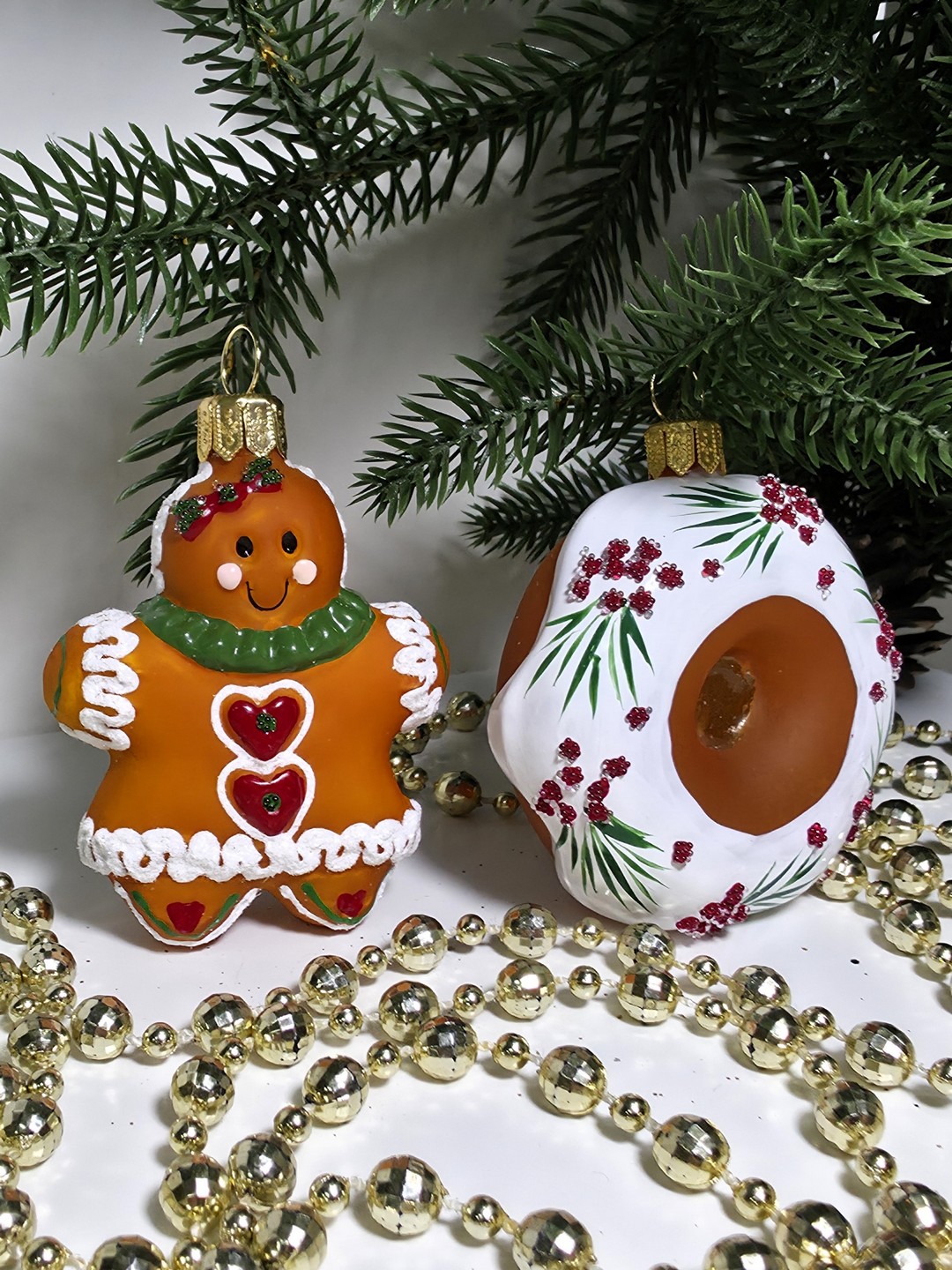 фото Набор ёлочных игрушек Два пряника