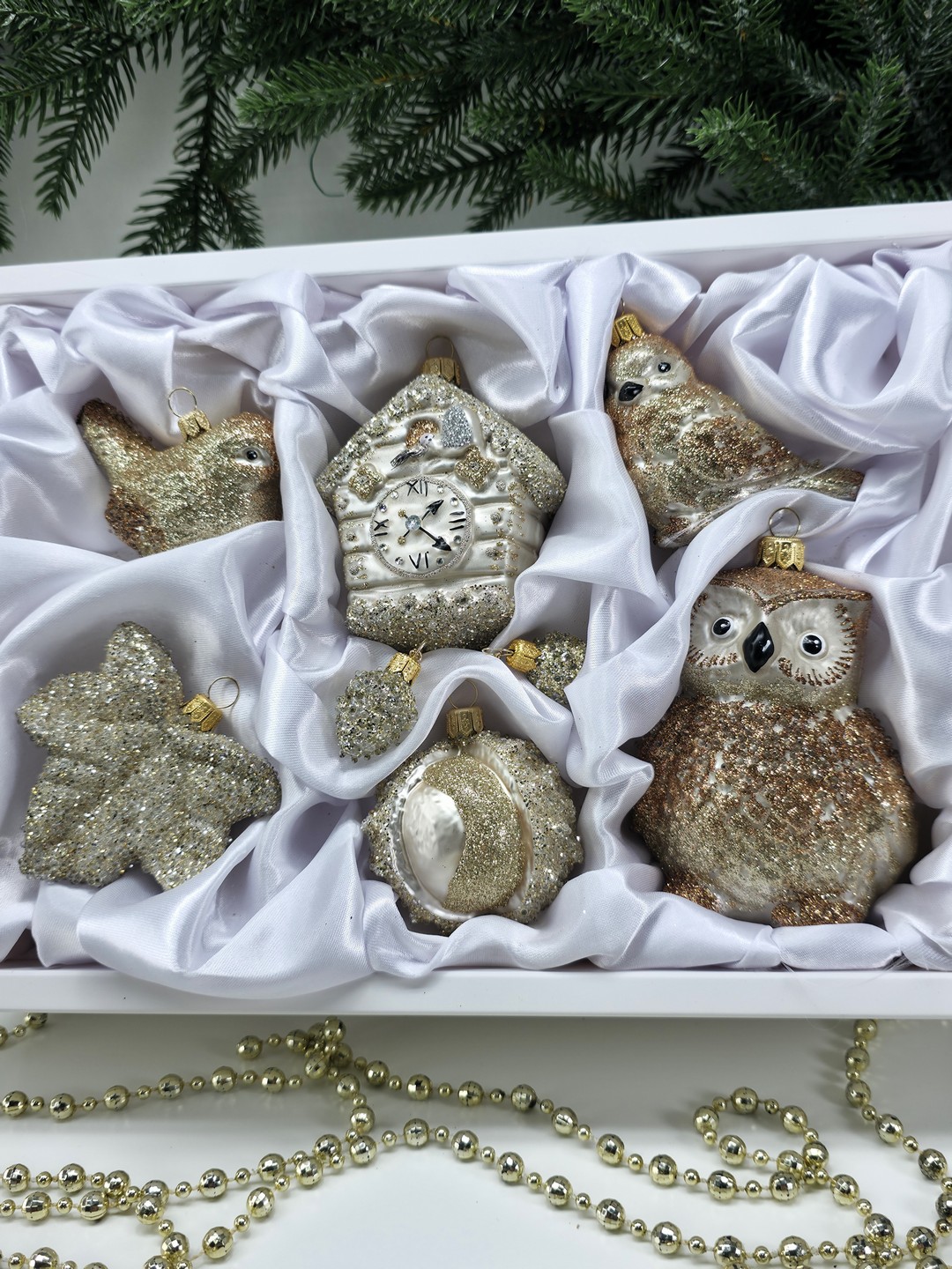 фото Набор ёлочных игрушек Лесной из 6 шт