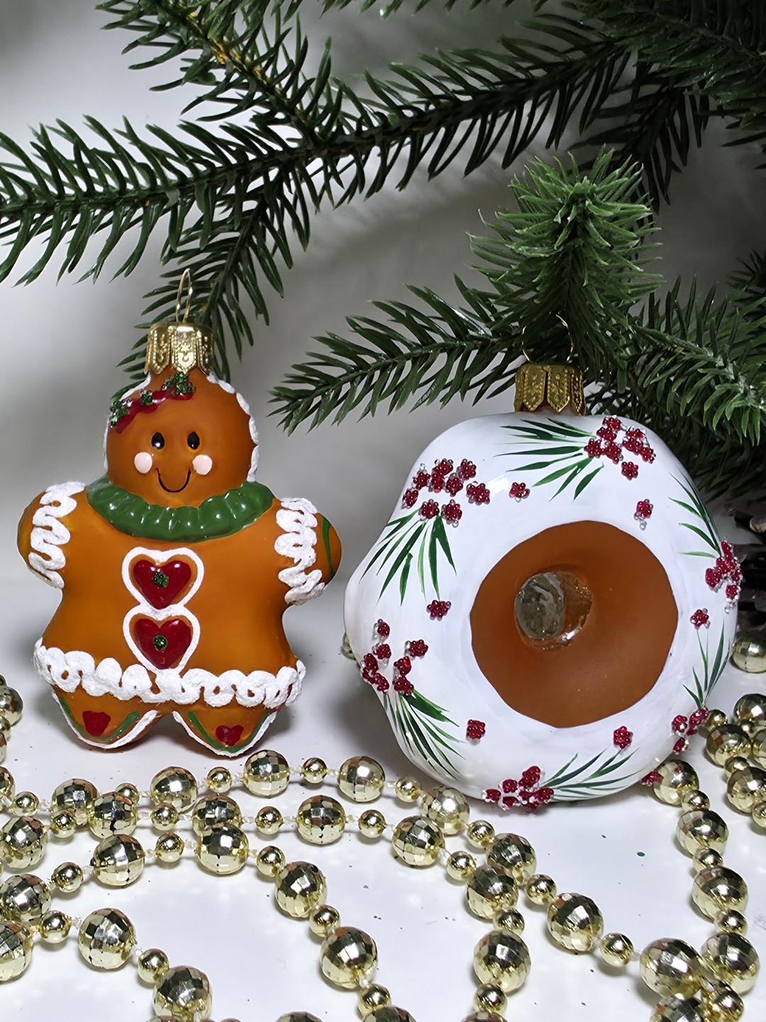 фото Набор ёлочных игрушек Два пряника