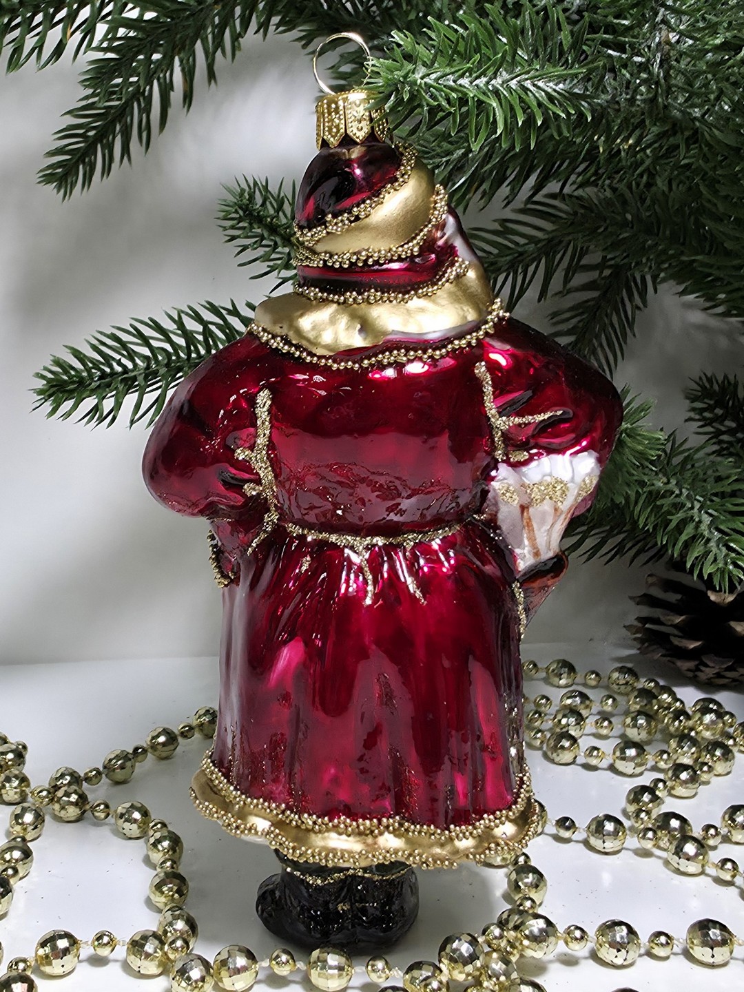 фото Стеклянная елочная игрушка Стрелец