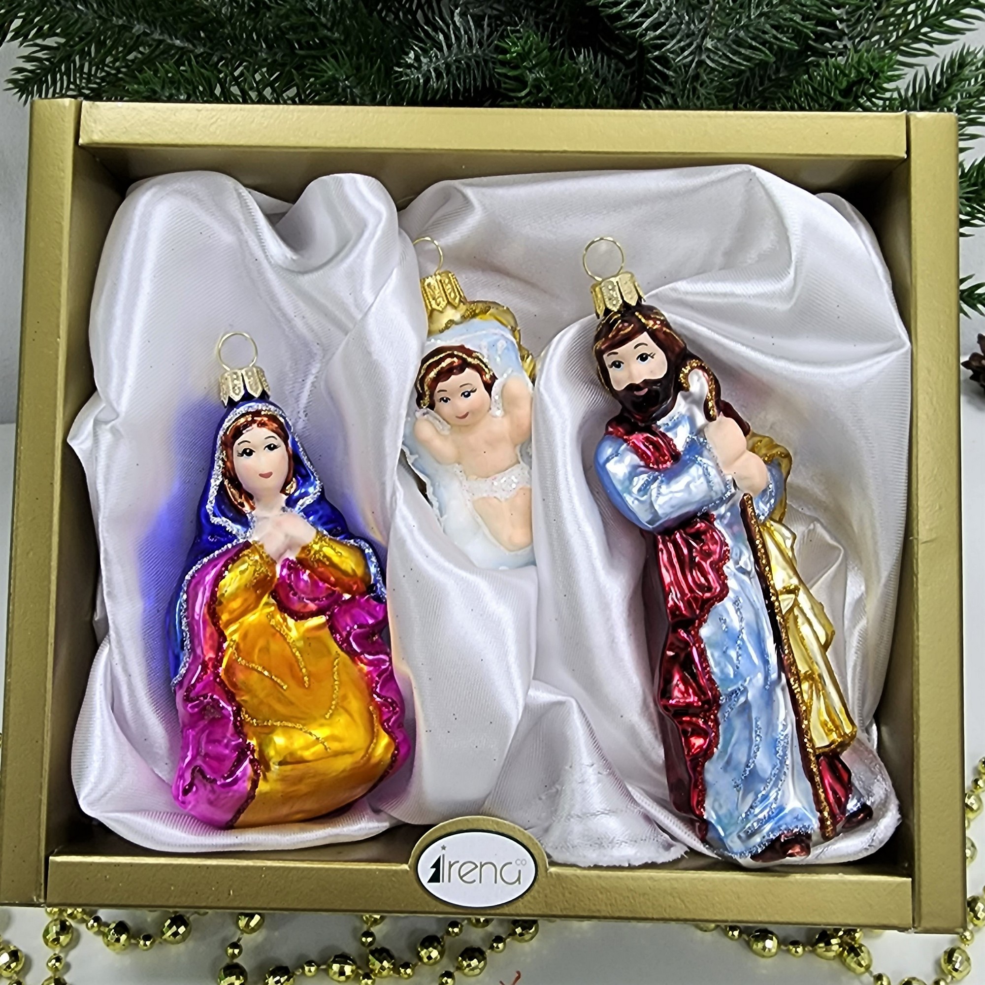 фото Набор ёлочных игрушек Святое семейство