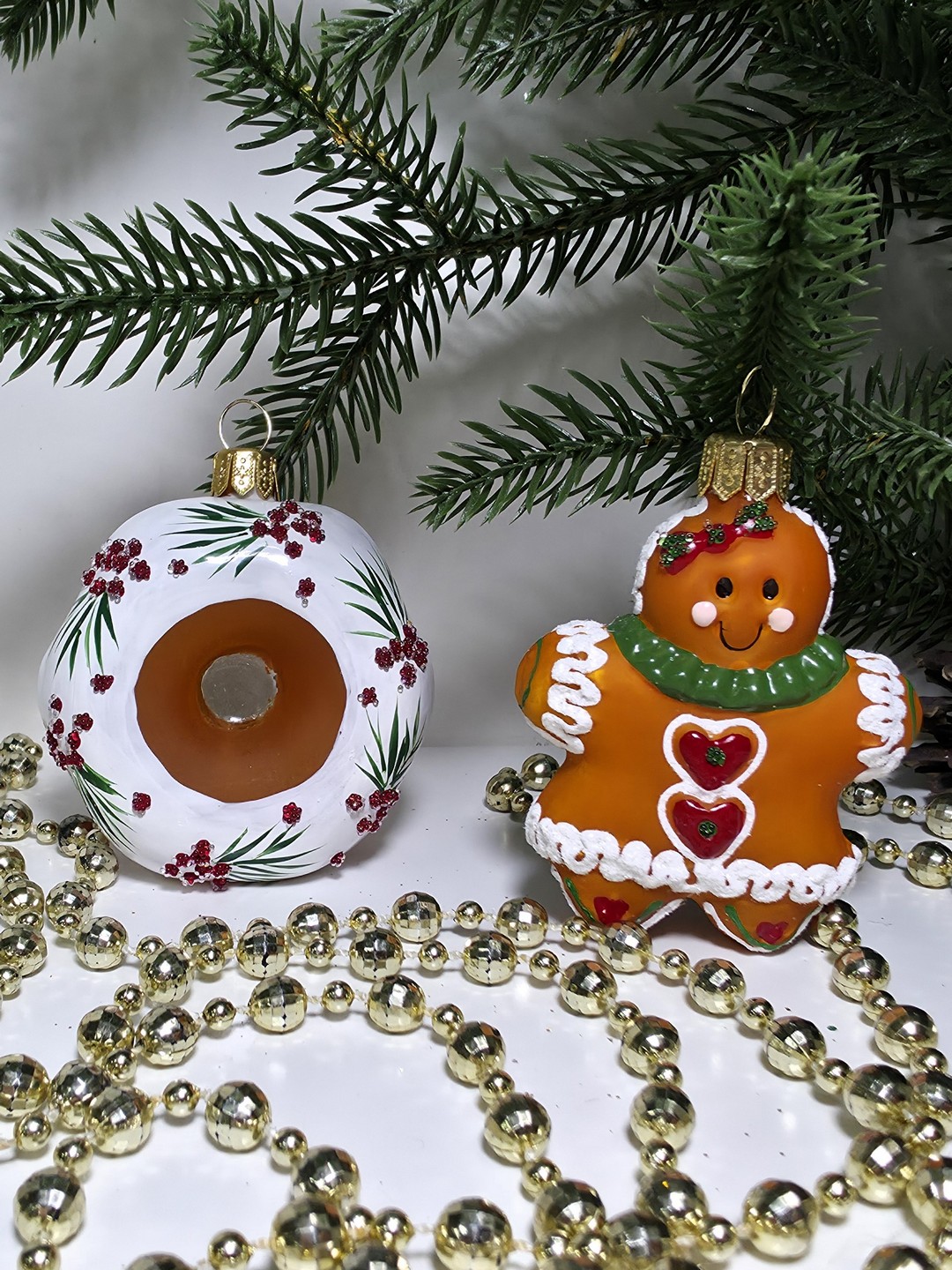 фото Набор ёлочных игрушек Два пряника