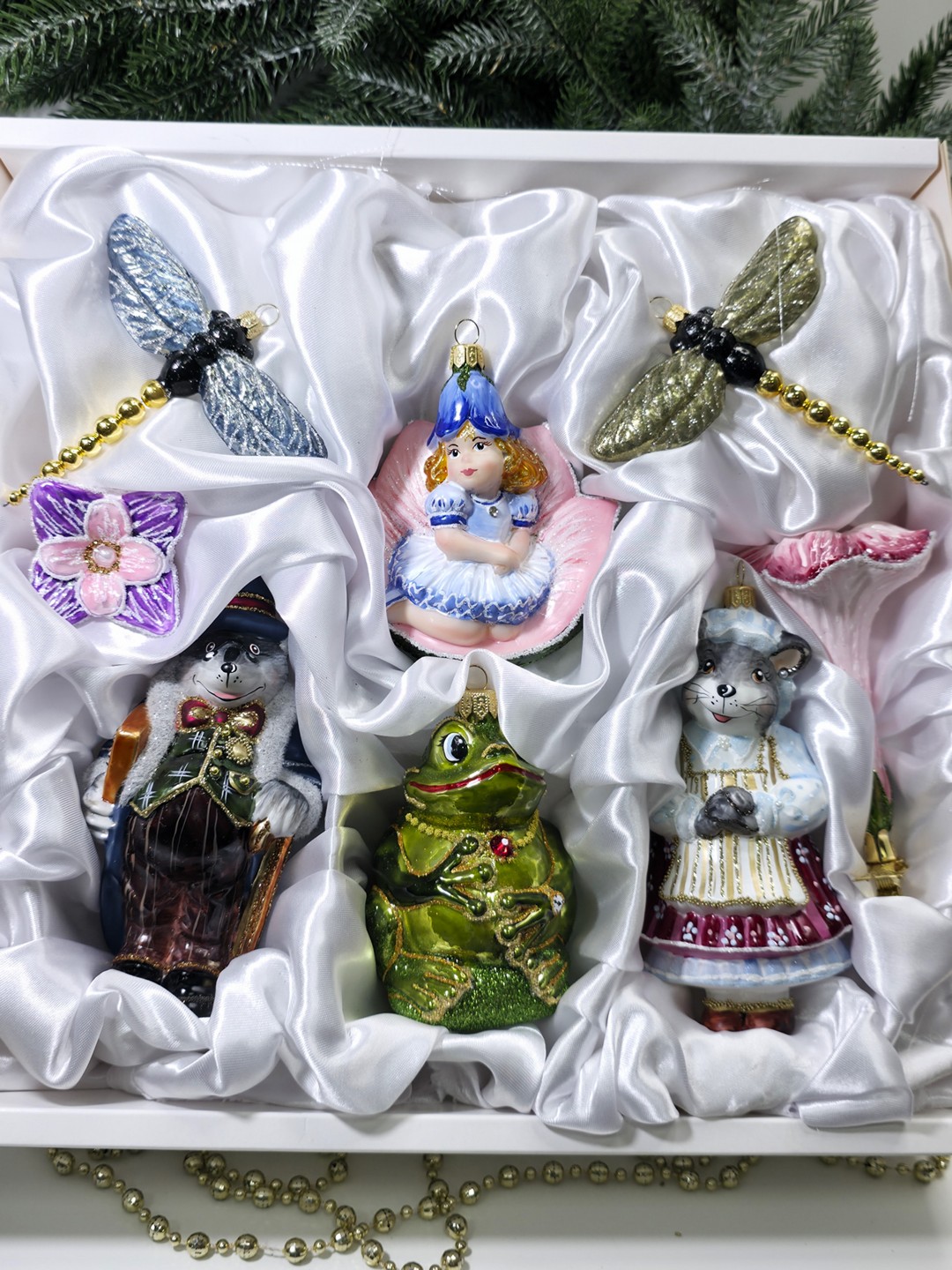 фото Набор ёлочных игрушек Дюймовочка