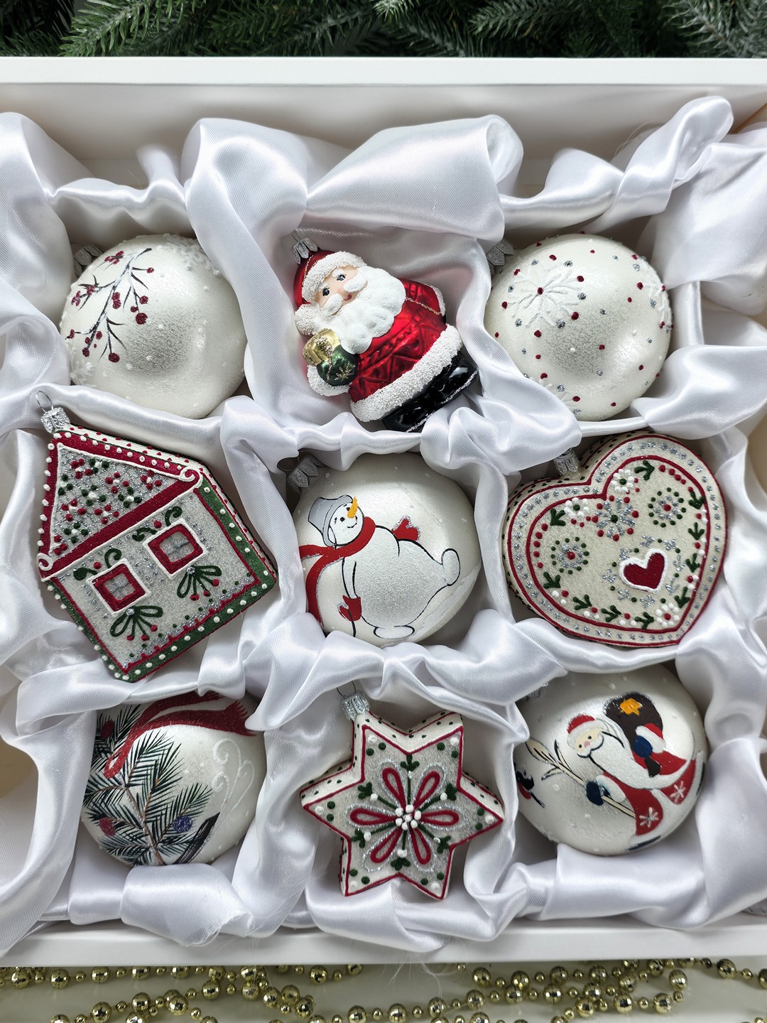 фото Набор ёлочных игрушек Традиция