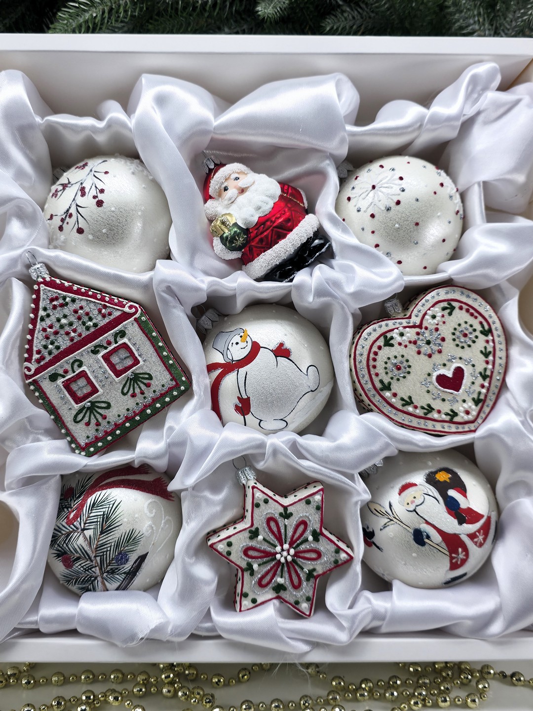 фото Набор ёлочных игрушек Традиция