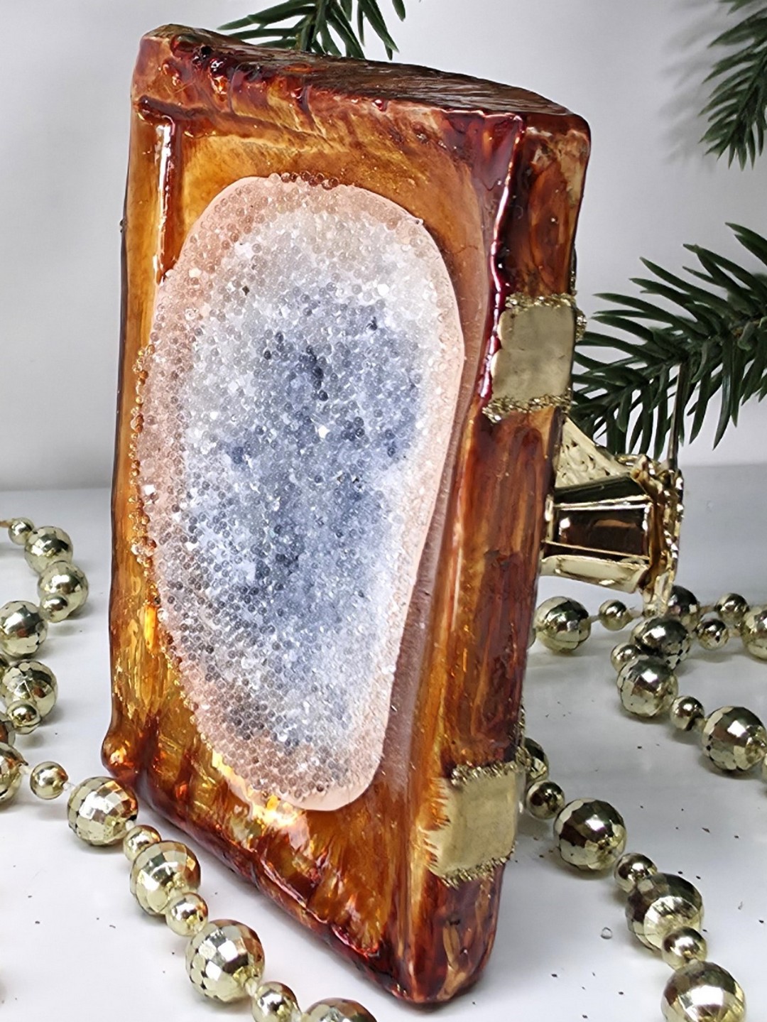 фото Стеклянная елочная игрушка Корыто