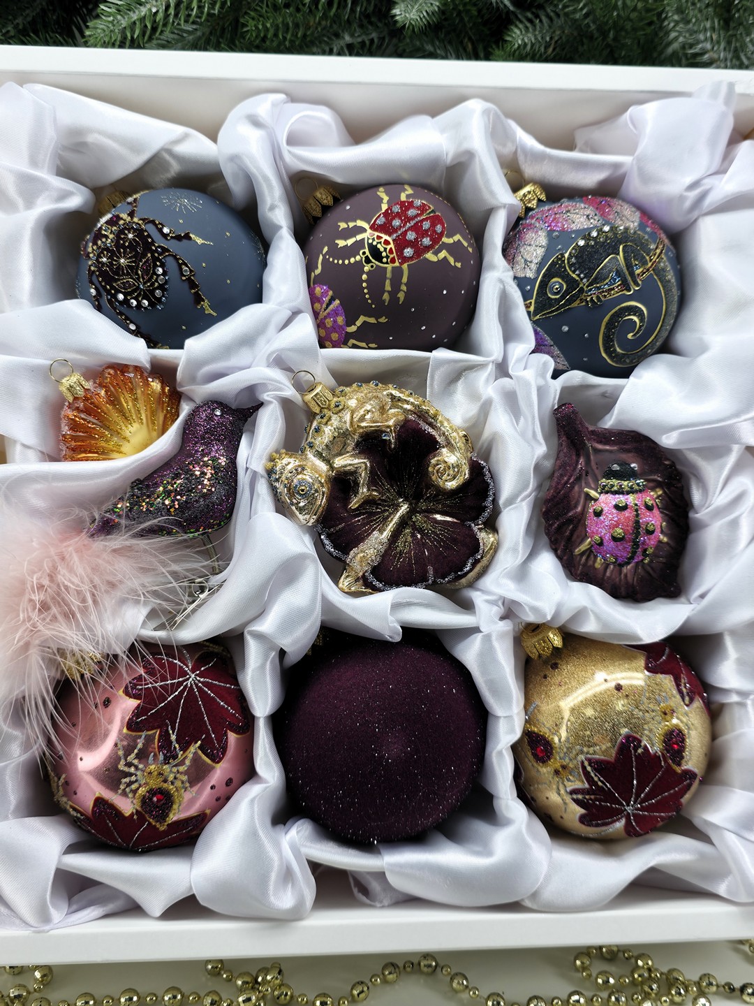 фото Набор ёлочных игрушек Саламандра