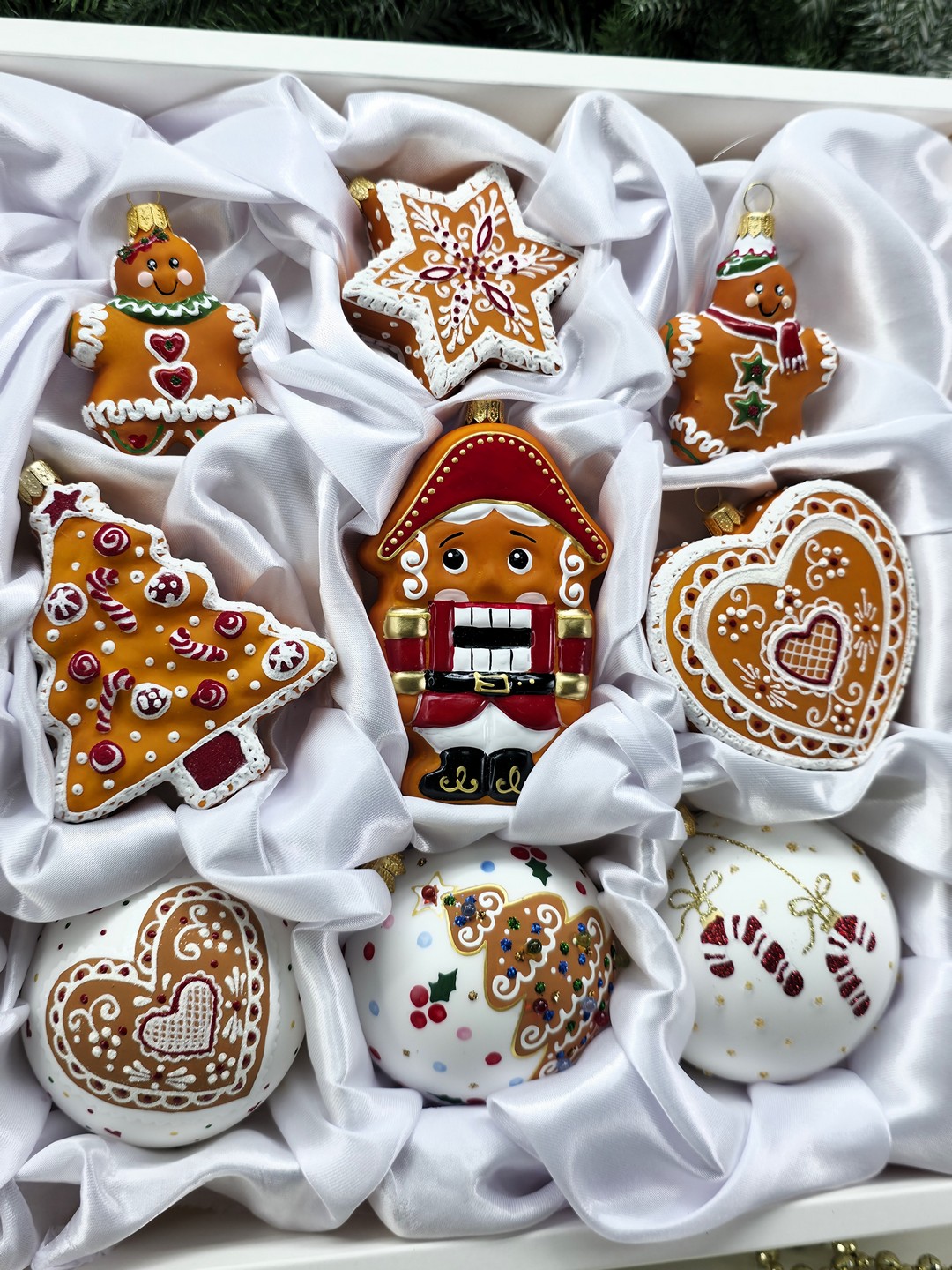 фото Набор ёлочных игрушек Пряники