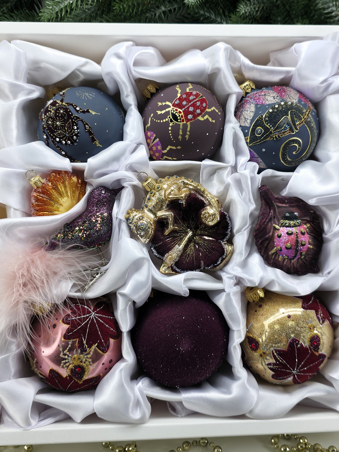 фото Набор ёлочных игрушек Саламандра