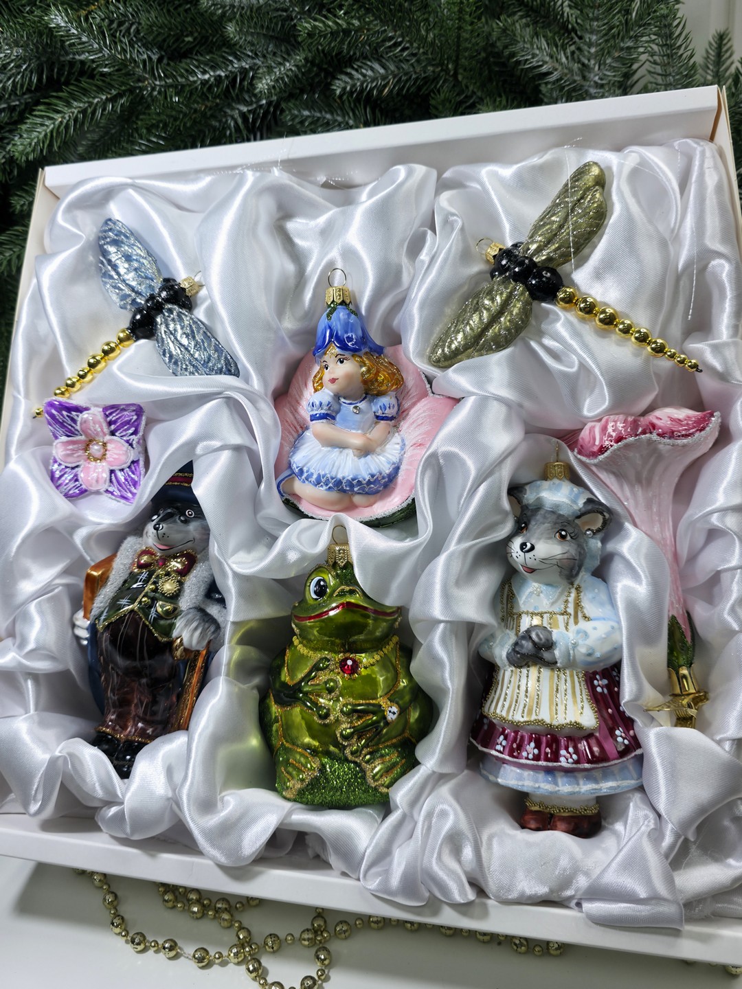 фото Набор ёлочных игрушек Дюймовочка