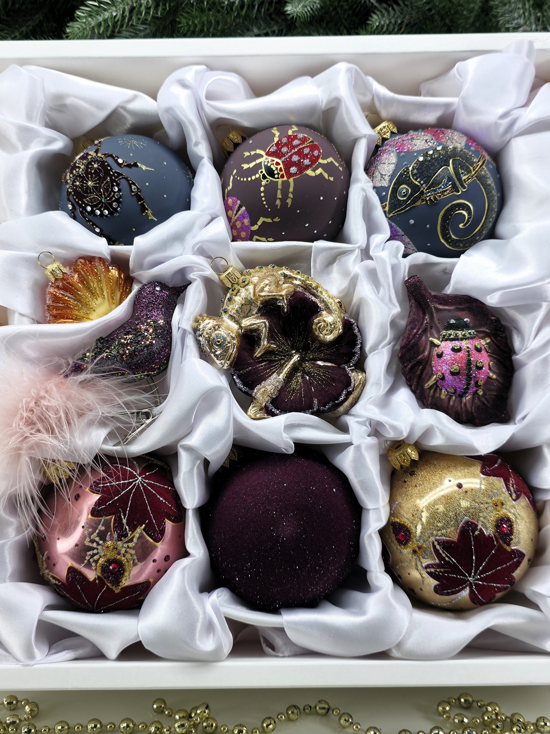 фото Набор ёлочных игрушек Саламандра