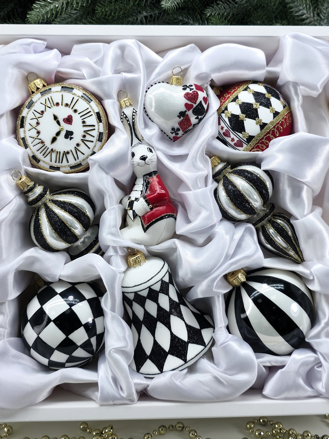 фото Набор ёлочных игрушек Алиса в стране чудес