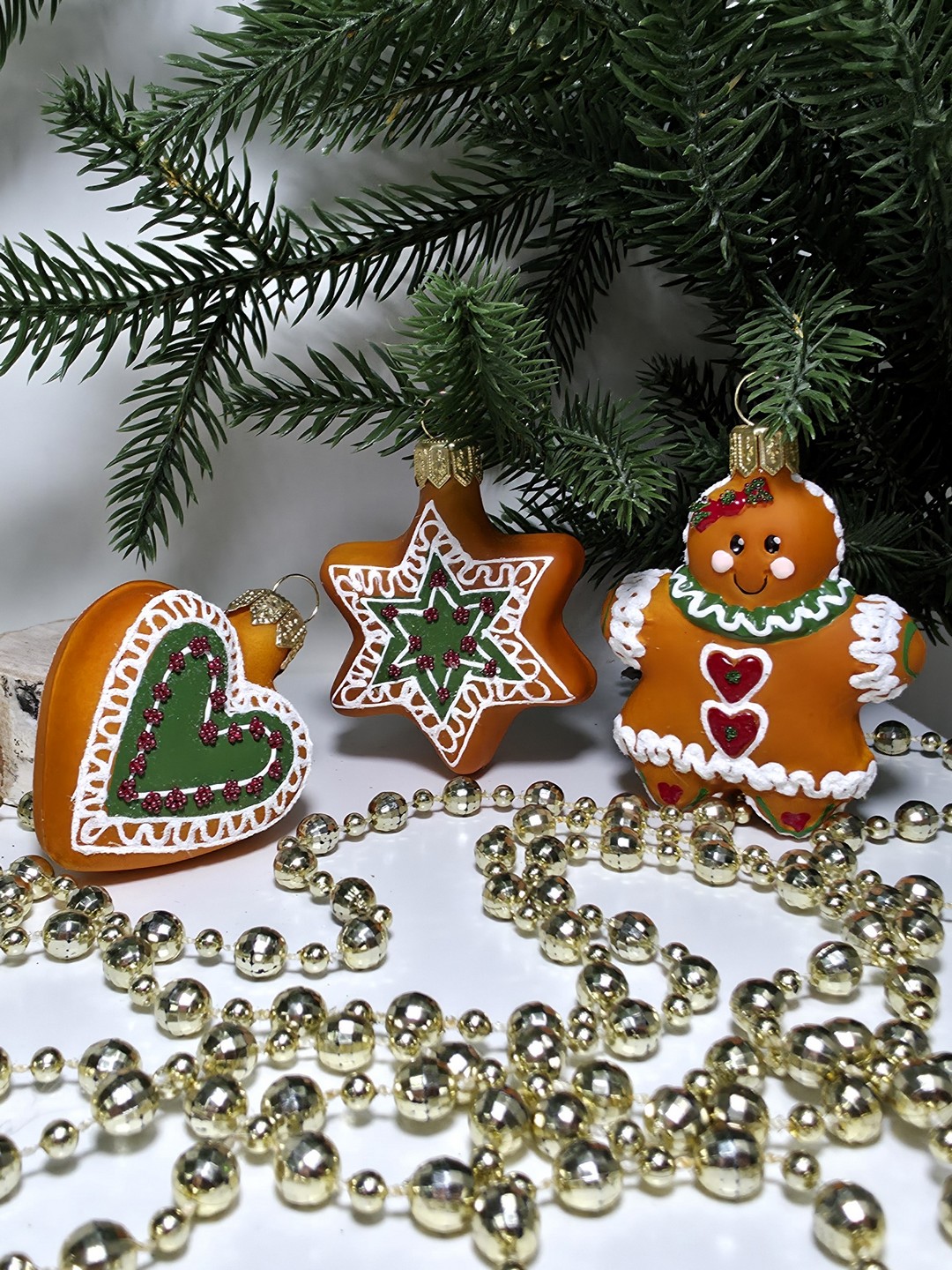 фото Набор ёлочных игрушек Три пряника