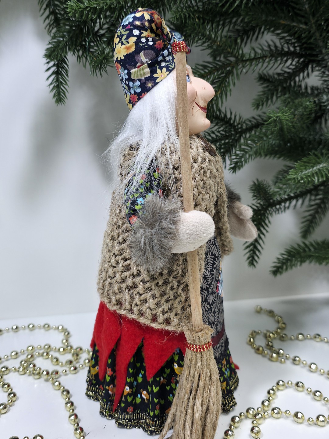 фото Кукла Баба Яга 28 см