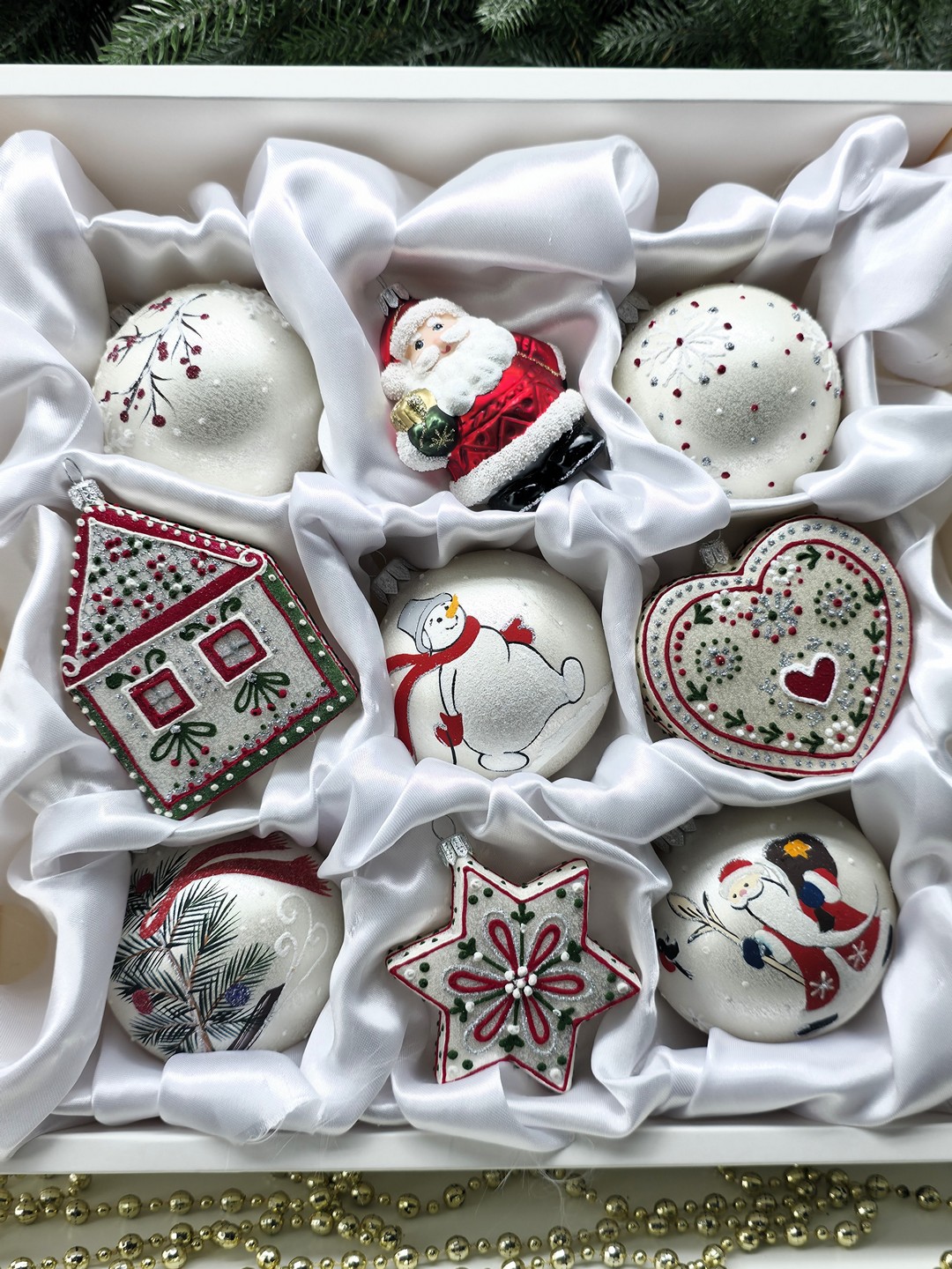 фото Набор ёлочных игрушек Традиция