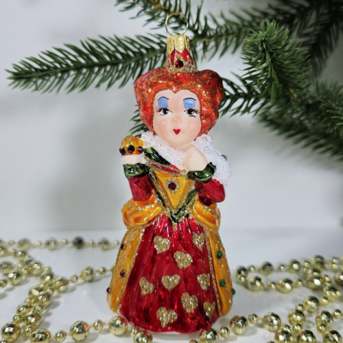 Купить irena-co ёлочная игрушка королева из алисы 1-1752 в магазине ...