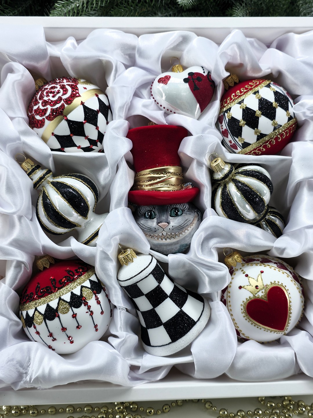 фото Набор ёлочных игрушек Алиса в стране чудес