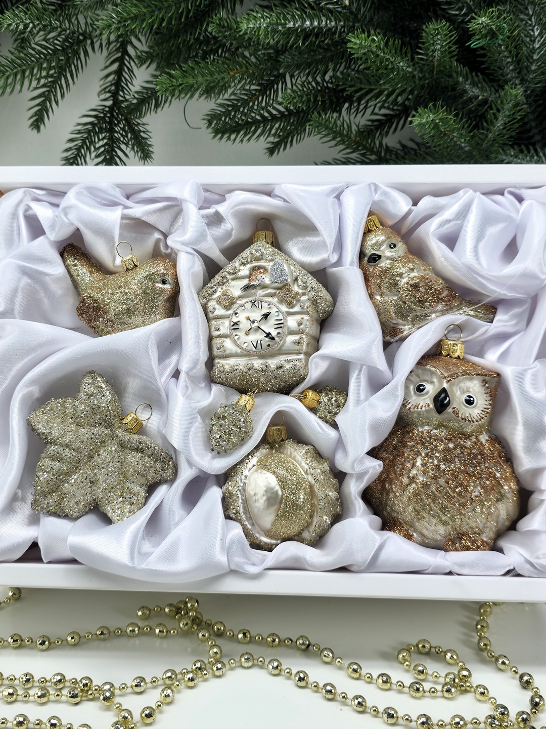 фото Набор ёлочных игрушек Лесной из 6 шт