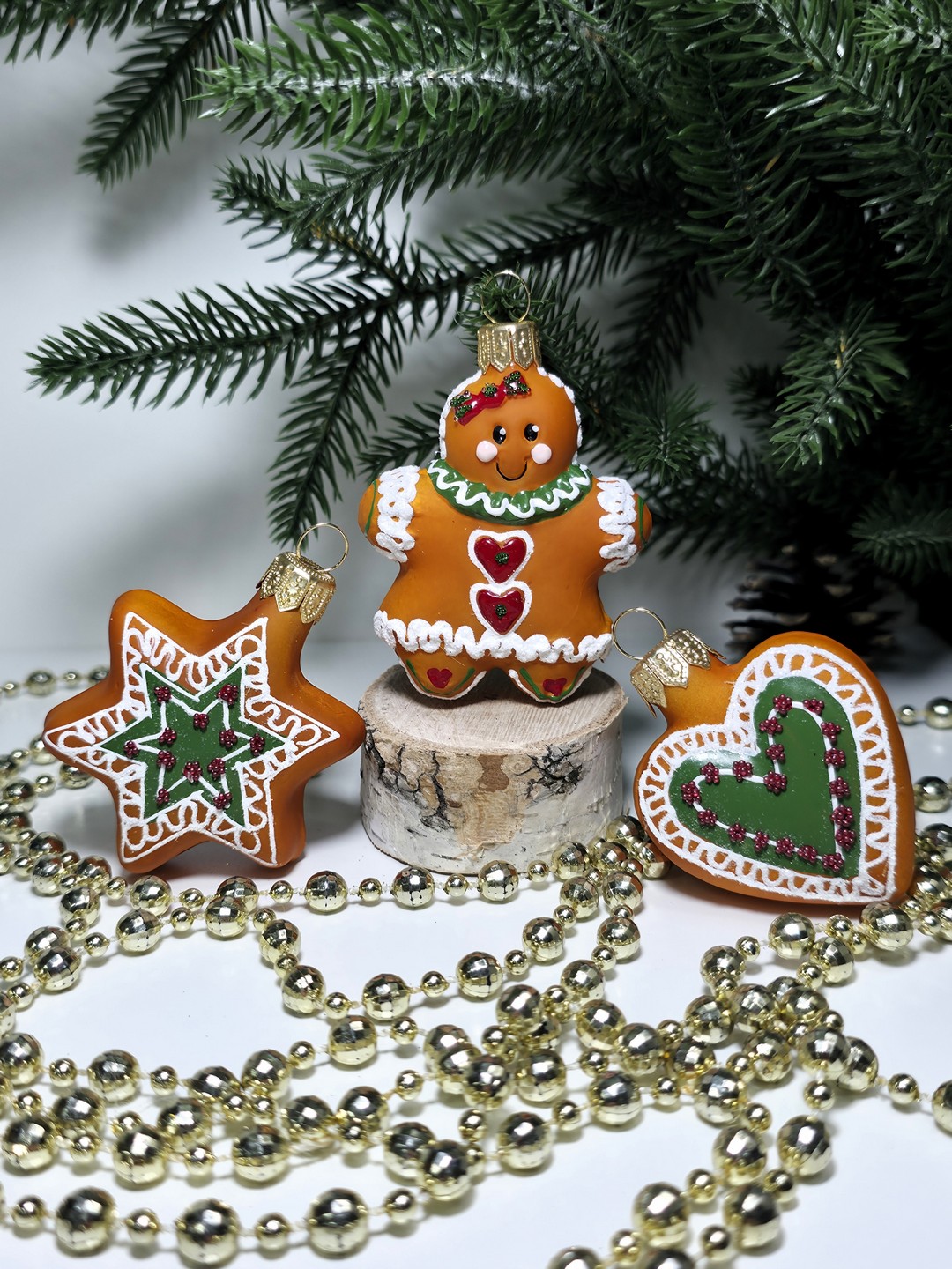 фото Набор ёлочных игрушек Три пряника