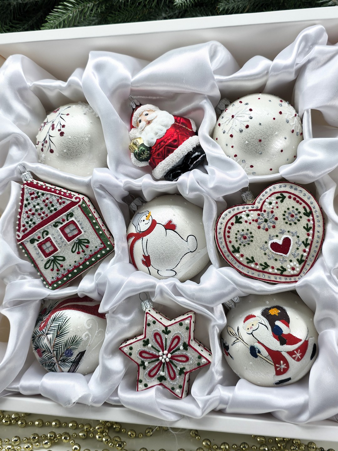 фото Набор ёлочных игрушек Традиция