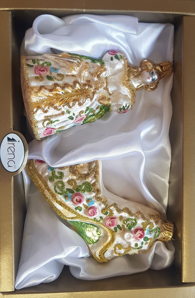фото Набор ёлочных игрушек Принцесса и туфелька Версаль