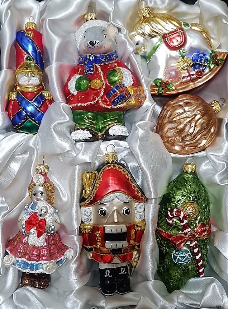 фото Набор ёлочных игрушек Щелкунчик 7 шт