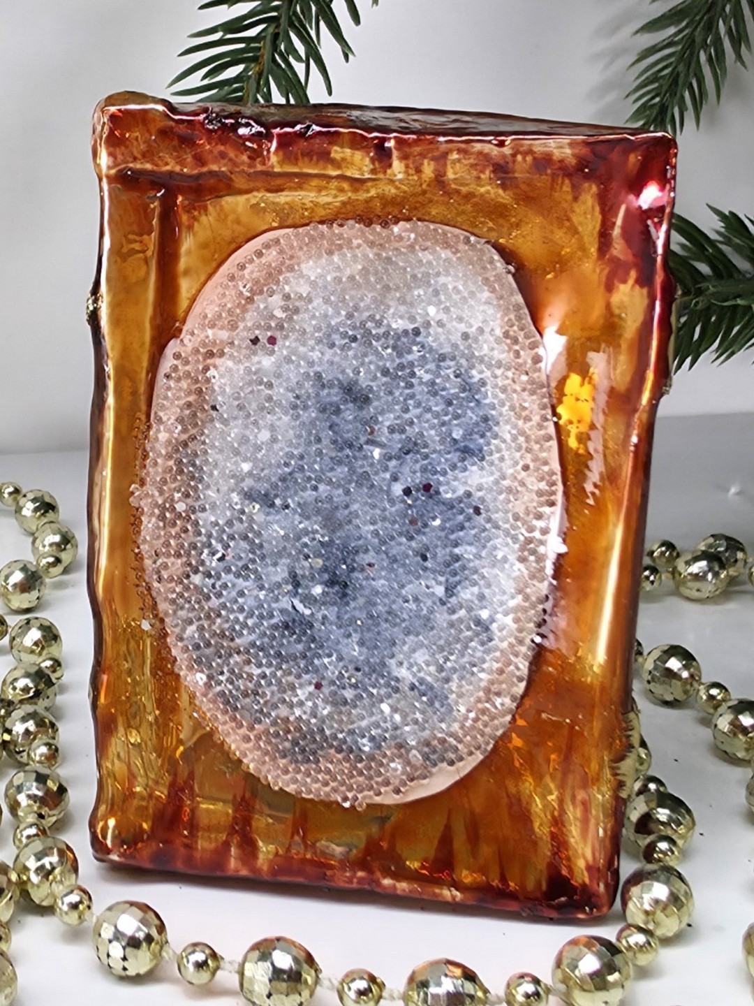 фото Стеклянная елочная игрушка Корыто