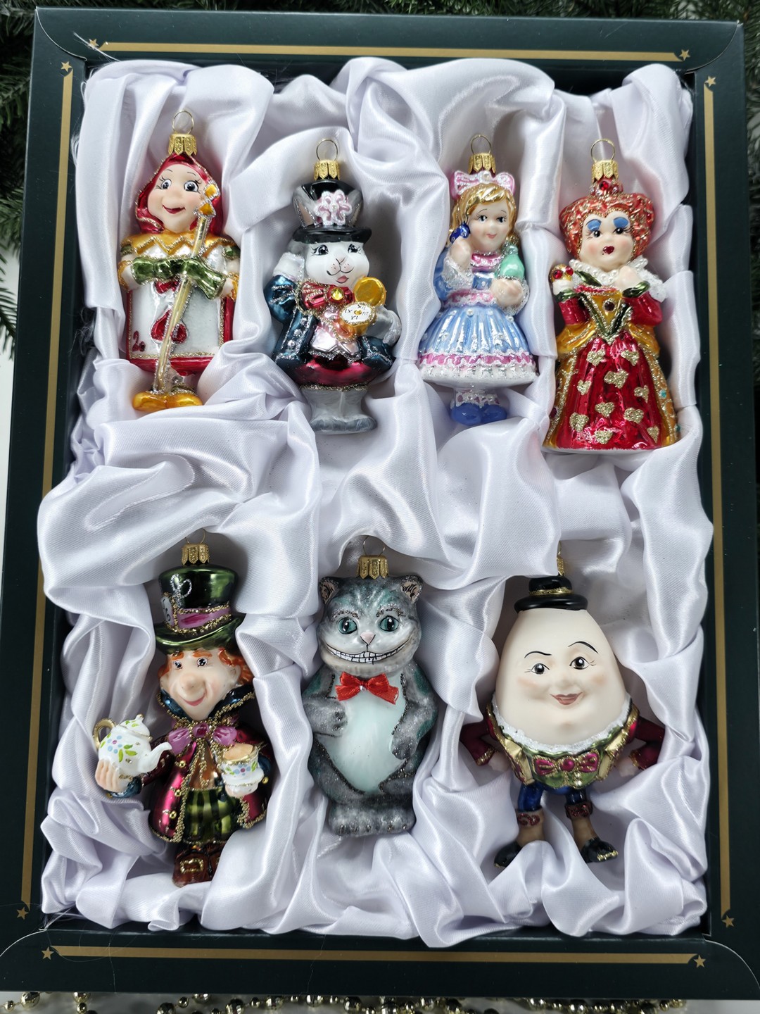 фото Набор ёлочных игрушек Алиса из 7 шт