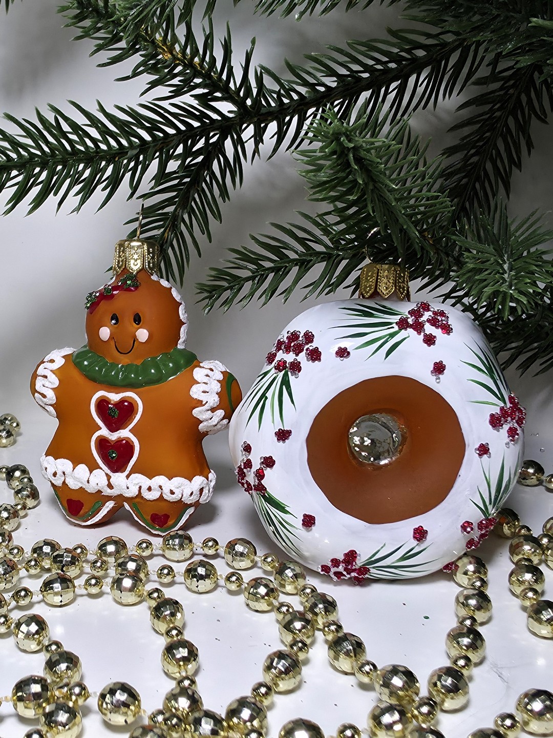 фото Набор ёлочных игрушек Два пряника