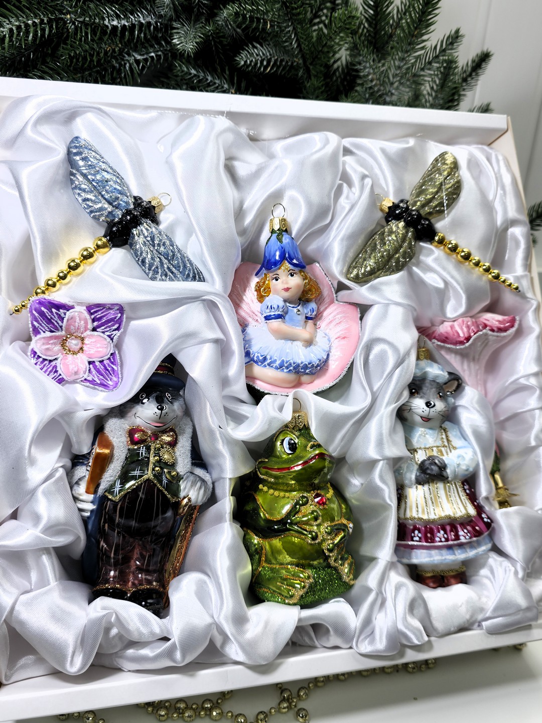 фото Набор ёлочных игрушек Дюймовочка