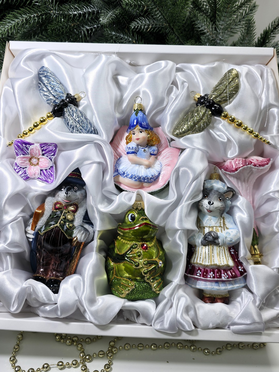 фото Набор ёлочных игрушек Дюймовочка