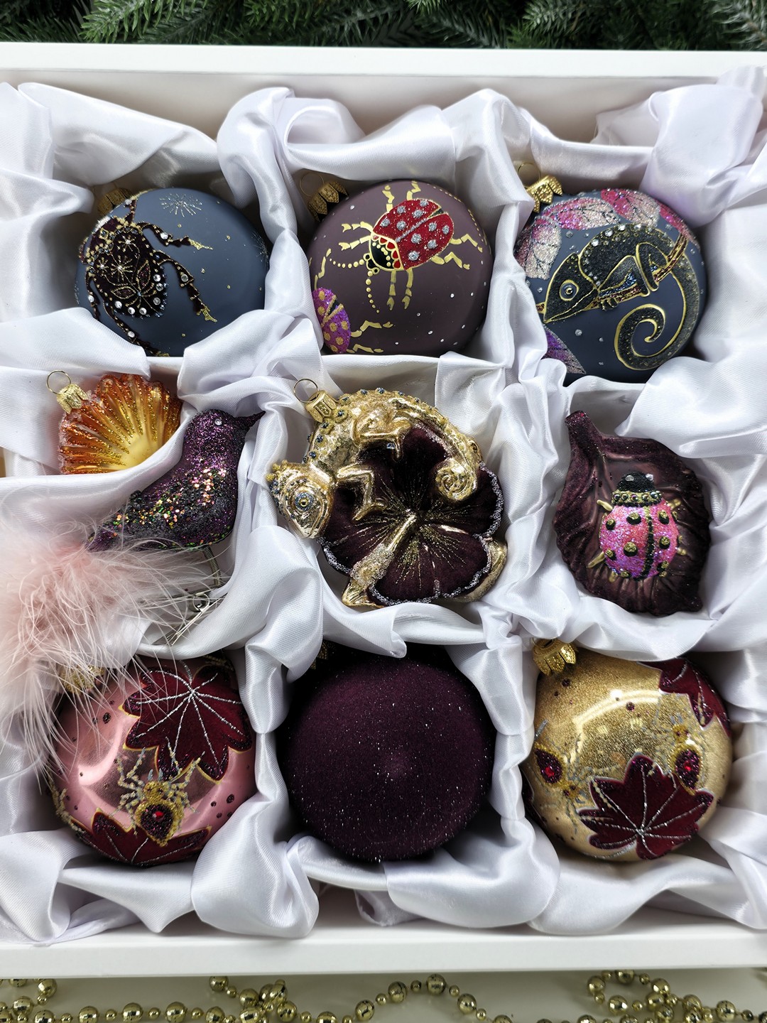 фото Набор ёлочных игрушек Саламандра