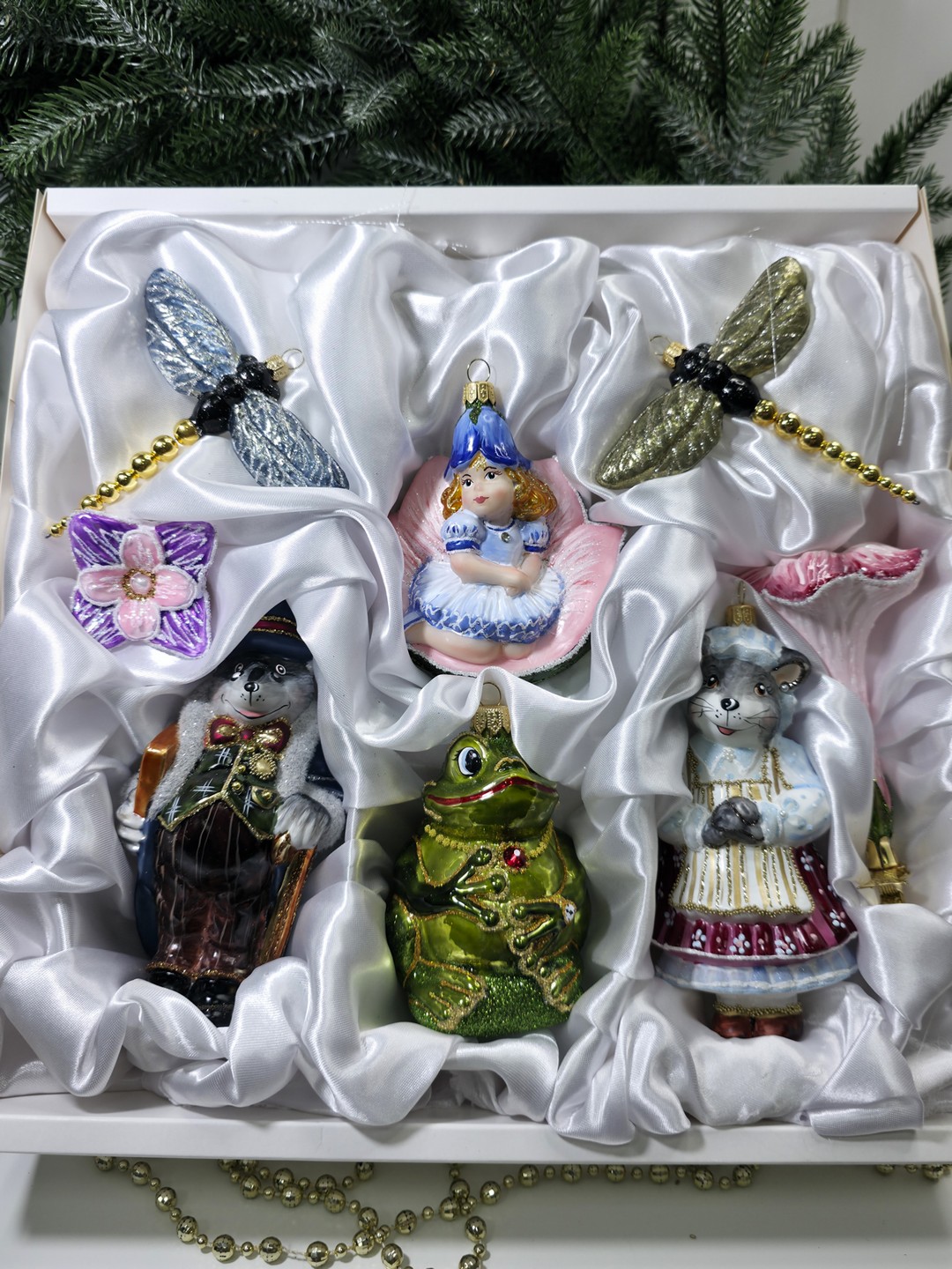 фото Набор ёлочных игрушек Дюймовочка