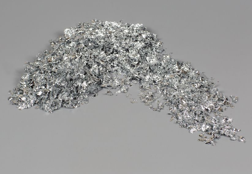 фото Крошка фольгированная серебро 1 кг