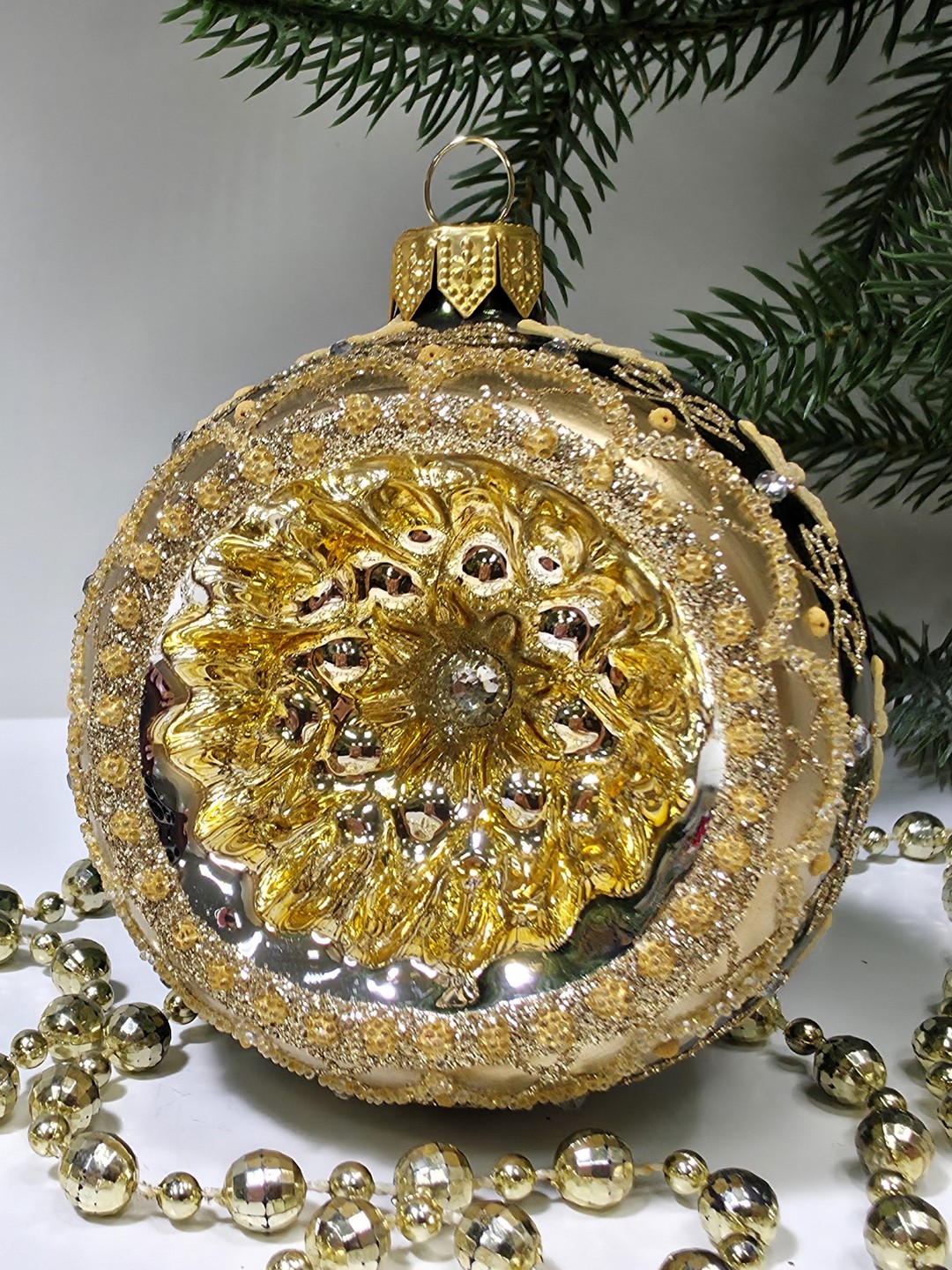 фото Стеклянный шар 80 мм №6