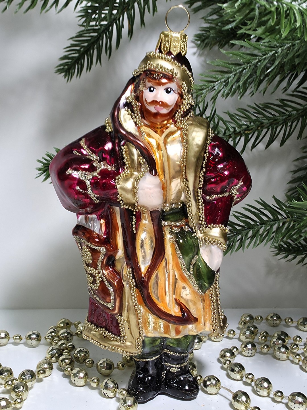 фото Стеклянная елочная игрушка Стрелец