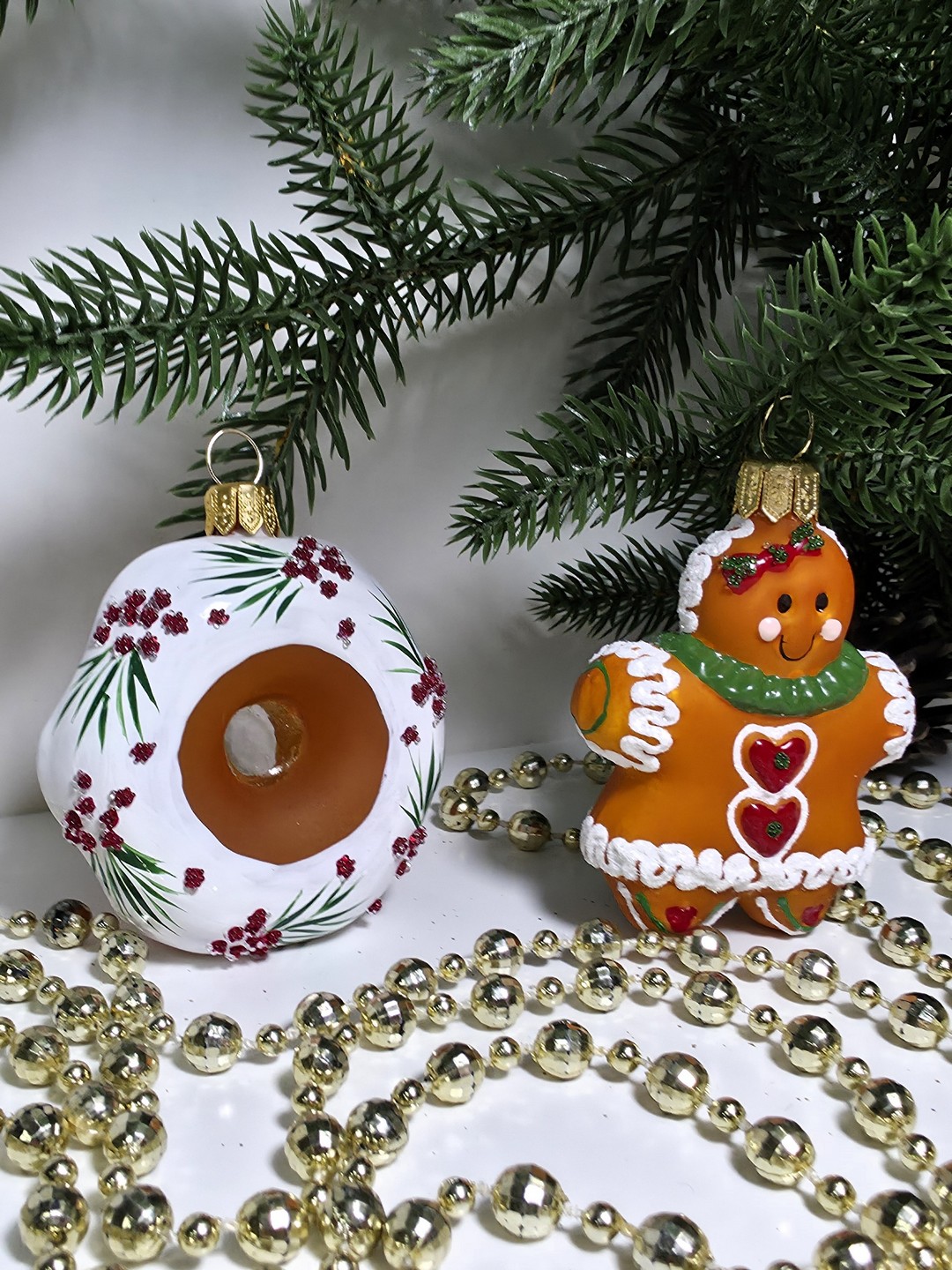 фото Набор ёлочных игрушек Два пряника