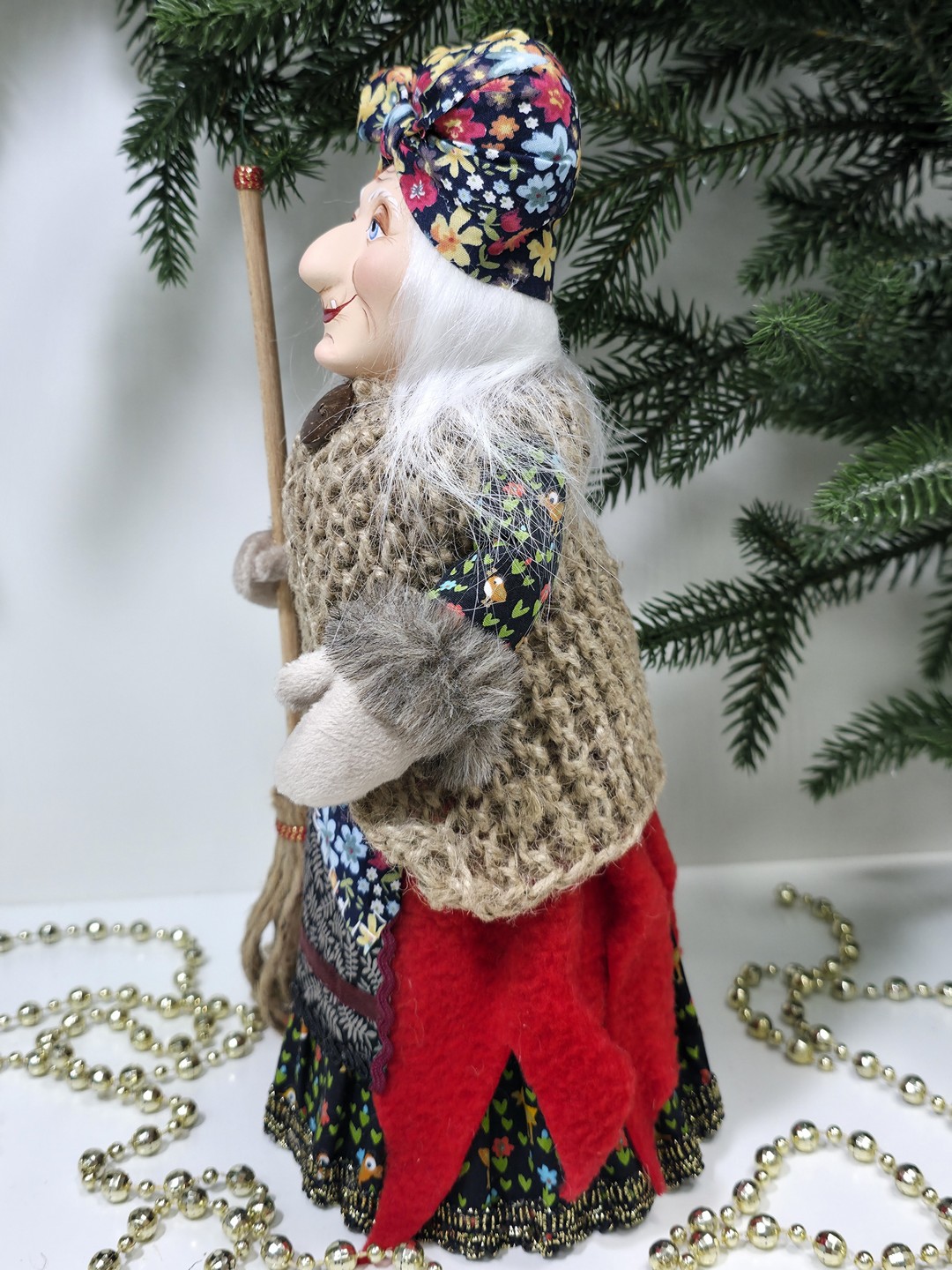 фото Кукла Баба Яга 28 см