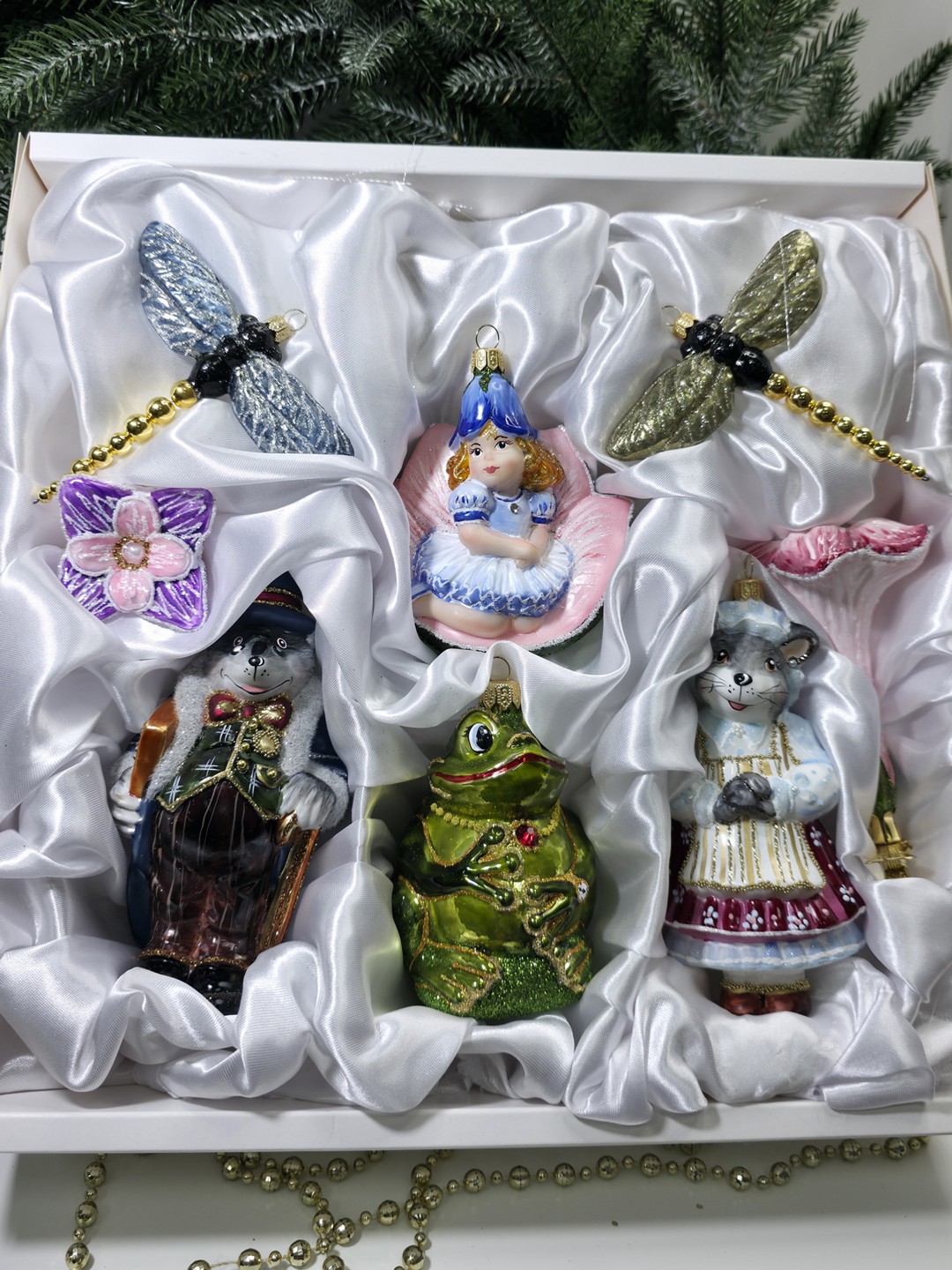 фото Набор ёлочных игрушек Дюймовочка